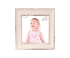 Tradizionali foto e cornici britannici, 20 x 20 cm, confezione da 4, lavare grande bianco Inov 8 88 PFE-LWH-