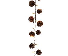 Blachere Illumination JFP 34 Luci di Natale Deco Garland Pigne Pine Brown