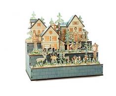 Small Foot 10216, luci di Natale, Legno, Naturale, 30.00 x 18.00 x 28.00 cm