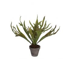 Mica Decorations 930673 T pianta artificiale, in plastica, 50 x 50 x 50 cm, colore: verde