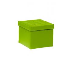 Links - Toy 11 pouff con cassettone - piccola. Dim. 42x45x45h cm. Eco. Verde silvia 12.