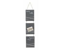 Deknudt Frames, Cornice per fotografie con supporto, da parete per lampade, Grigio (grau)