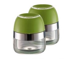 Wesco 322 776-20 - Portaspezie, 2 pz., colore: Verde lime