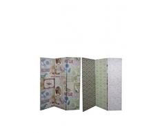 Novità Home Paravento Shabby First Class Multicolore