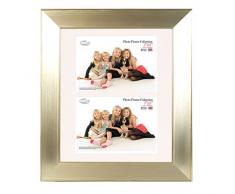 Inov 8 PFE TECM-DA2 tradizionali foto e cornici britannici, 25 x 30 cm, doppia visiera 2x 13 x 18 cm, confezione da 4, doppia champagne angolare