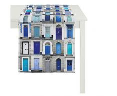 Apelt 3046_48x140_10 - Runner da tavolo 3046, motivo: porta a porta, circa 48 x 140 cm, colore 10