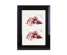 Inov 8 PFE BKGL-DA1 tradizionali foto e cornici britannici, 20 x 30 cm, doppia visiera 2x 10 x 15 cm, confezione da 4, nero lucido