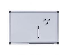 Zeller 11164 - Lavagna magnetica con cornice dalluminio