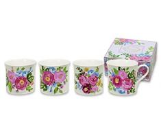 Heath Mccabe Princess Kathy da giardino (4 pz, in confezione regalo), multicolore, set di 4