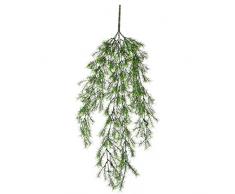Mica Decorations 1021027 springeria haengend – L76 cm pianta artificiale, plastica, verde, 76 x 21 x 21 cm