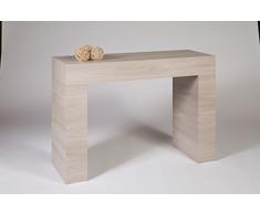 Mobilifiver Evolution Consolle Ingresso, Legno, Olmo Perla, 110 x 40 x 80 cm
