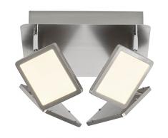 Brilliant g33835/13 a +, lampade da parete, metallo, 5 W, Ferro, 30 x 30 x 15 cm