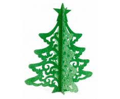 Decorazione albero di Natale verde 30 cm