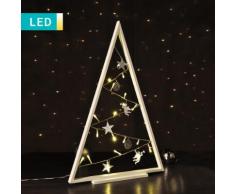 Decorazione LED ad albero di Natale con angeli