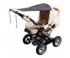SUNNYBABY Vela ombreggiante per passeggino UPF 50+ Nera