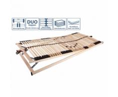 TICAA Rete a doghe in legno Ti-Flex Luxus VS 42 (90 x 200 cm)