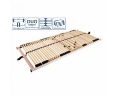 TICAA Rete a doghe in legno Ti-Flex Luxus 42 (140 x 200 cm)