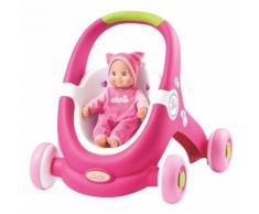 SMOBY Minikiss Passeggino bambola Baby Walker