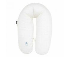 Alvi Fodera per cuscino da allattamento Classic Star con applicazione blu