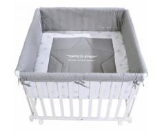 roba Box per bambini 100 x 100 cm bianco Rock Star Baby
