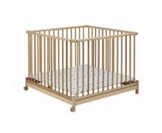 Geuther Box per bambini Euro-Parc, nature con stelle - 102 x 102cm