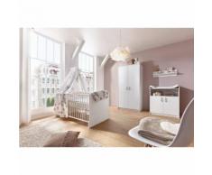 SCHARDT Set cameretta neonato con armadio a 2 ante CLASSIC WHITE