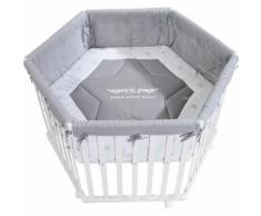 roba Box per bambini 6-angoli bianco Rock Star Baby