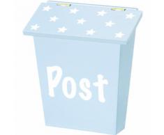 KIDS CONCEPT Cassetta della posta Star, blu
