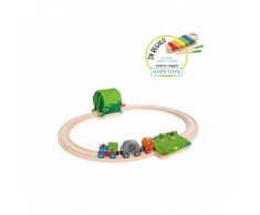 Set Pista Treno della Giungla – Hape Toys