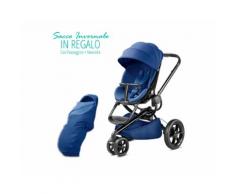 Passeggino Trio Moodd con Sacco Invernale in omaggio – Quinny (Blu)