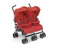 Passeggino Gemellare Twin Flip – CAM (Rosso)