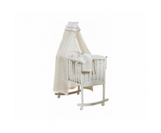 Culla a Dondolo con Velo – Collezione Muffin di Picci