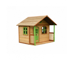 Casetta Gioco in Legno con Ampio Portico