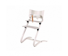 Seggiolone evolutivo in Legno con movimento – Leander (Bianco)