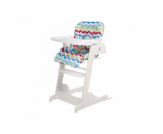 Seggiolone in Legno Regolabile Chill Up – Roba (Bianco)