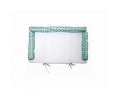 Fasciatoio tessile per cassettiera – Collezione Nina di Picci (Acqua)