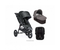 Passeggino Trio City Elite Deluxe – Baby Jogger (Titanium)