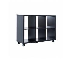 LIBRERIA KUBOS 6 CON RUOTE
