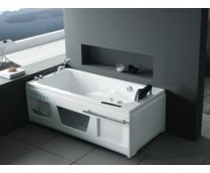 Vasca idromassaggio angolare ATLANTIDE - 185 L - 170 x 85 x H 65 cm