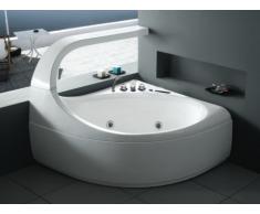 Vasca idromassaggio angolare ELLIPSE - 2 posti - 300 L - 147 x 144 x H 115 cm