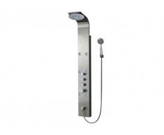 Colonna doccia idromassaggio termostatica PLATINIUM - 20 x 165 cm