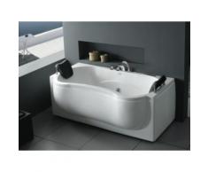 Vasca idromassaggio ONDINE - 2 posti - 200 L - 171 x 86 x H 65 cm