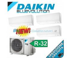 Daikin Condizionatore FTXM20M FTXM25M FTXM42M 3MXM52M Trial Split Gas R-32 Bluevolution 7+9+15 WiFi Ready