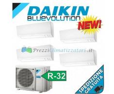 Daikin Condizionatore 4x CTXM15M 4MXM68M QUADRI Split R-32 Bluevolution 5+5+5+5 WiFi Ready
