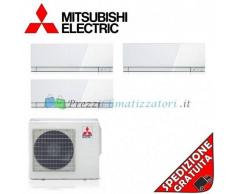 Mitsubishi Condizionatore 3 x MSZ-EF18VE2W MXZ-3E54VA Trial Split Serie KIRIGAMINE ZEN 5+5+5 Btu (6 6 6)