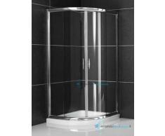 Cabina Box Doccia Semicircolare 90x90 Cm Scorrevole Opaco 6 Mm Serie X