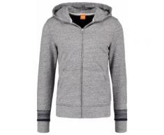 BOSS Orange ZAPPA Felpa aperta grey