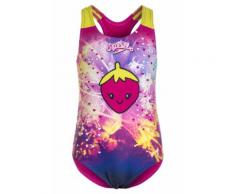 Speedo APPLIQUE Costume da bagno electric pink/navy/lime punch