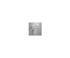 Hpb,Portasciugamani A Muro / Mensola Del Bagno Cromo A Muro 602313cm(23.695.1 Inch) Ottone Moderno