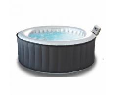 Piscina idromassaggio gonfiabile rotonda da esterno 6 posti diametro 204 cm 2017